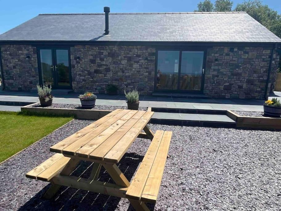 Villa Hedd Wen Llanllyfni Exterior foto